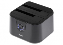 Direkt dockning för dubbla 2,5 SATA hårddiskar